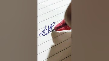 Mahesh. hope you like it☺. #calligraphy #cursivewriting #ytshorts #writingskills #nameart #lettering