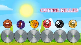 Red Ball 4 All Balls Killed by Cutter/Saw in Forest Funny Falls screenshot 3