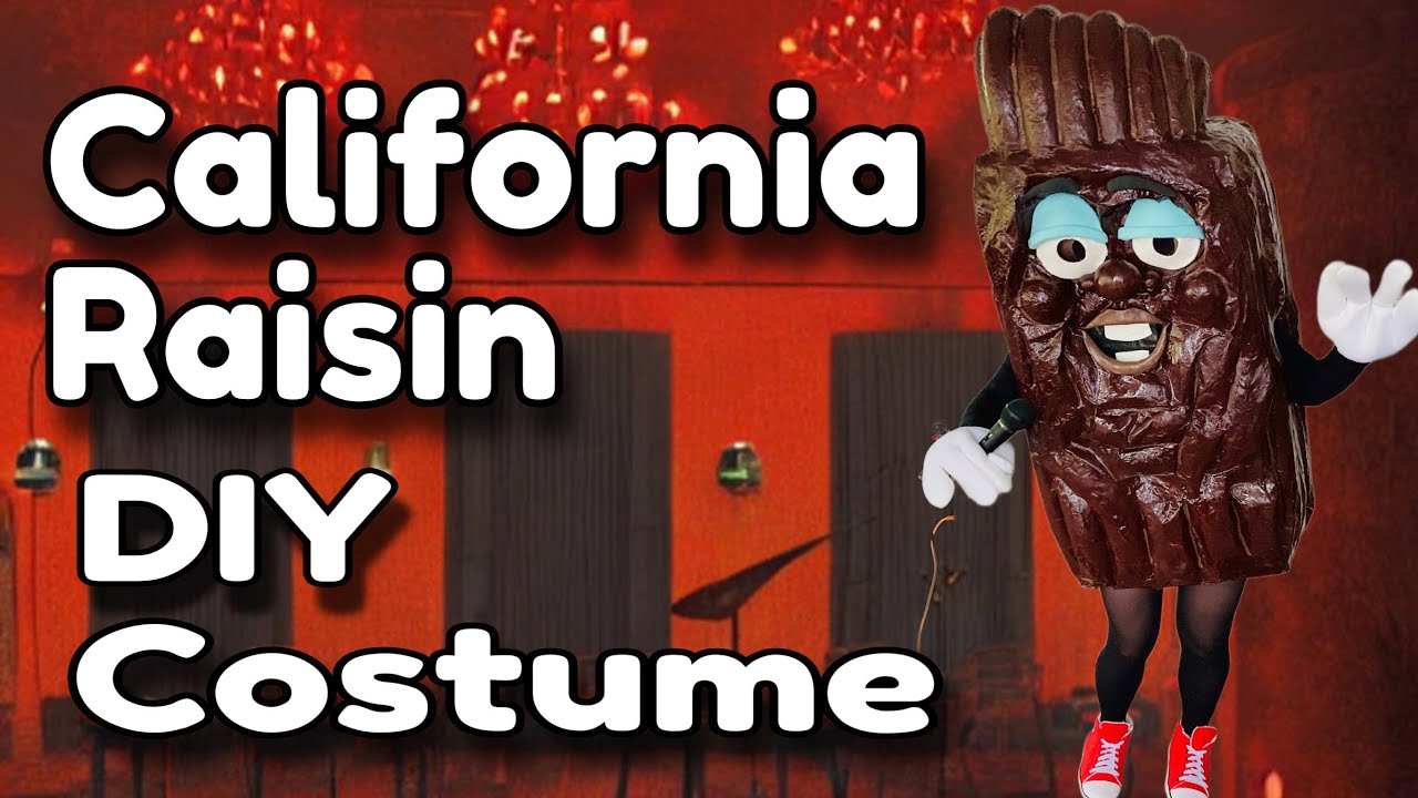 California Raisin DIY Costume This Is Cal O Ween YouTube Maxresdefault