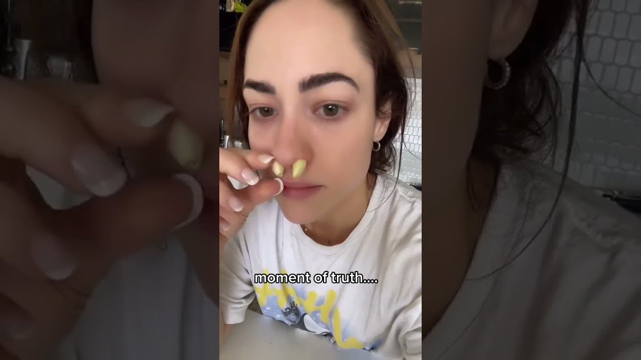 Woman Shares Viral Hack For Clearing Sinuses By Putting GARLIC Up Her NOSE