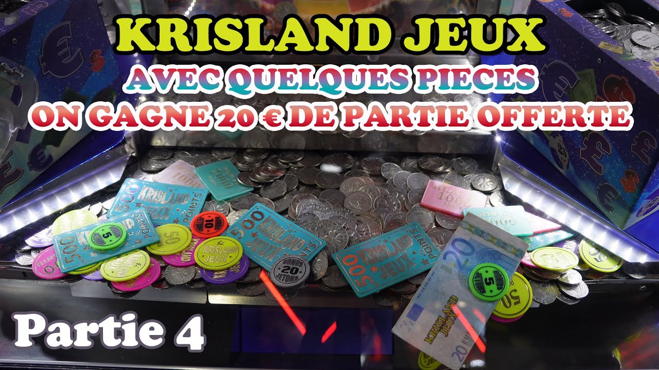OBTENIR 130 000 pts pour AVOIR LA PELUCHE MEW + SAC A DOS au pousse pièces KRISLAND JEUX LORIENT 4/6