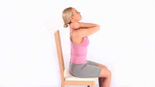 Upper back extension with side flexion