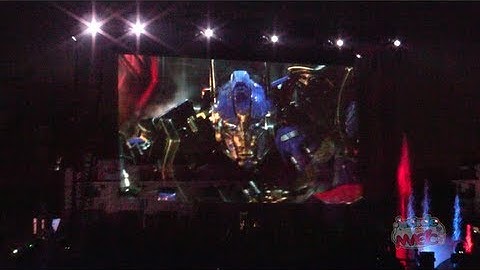 Transformers: The Ride 3D lagoon announcement at Universal Orlando