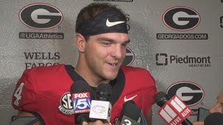 Georgia QB Gunner Stockton talks feelings after win vs. Marshall