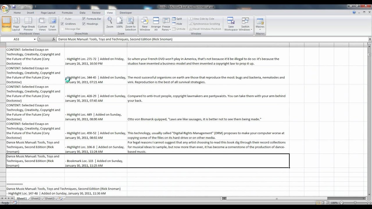 how to organize your life with excel