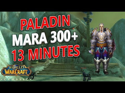 WoW Classic - Paladin SOLO Mara 300+ 1 Pull in 13 MINUTES!