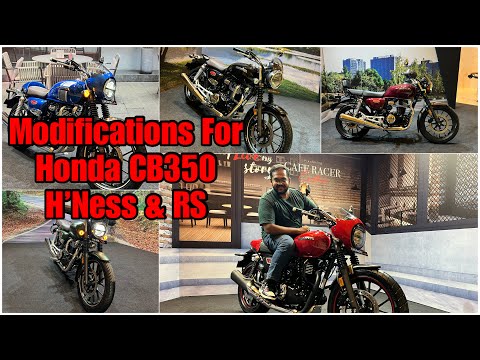 Modification Custom Kits For Honda CB350 H’Ness & RS - ₹ 7k to ₹ 22k Extra | MotorBeam
