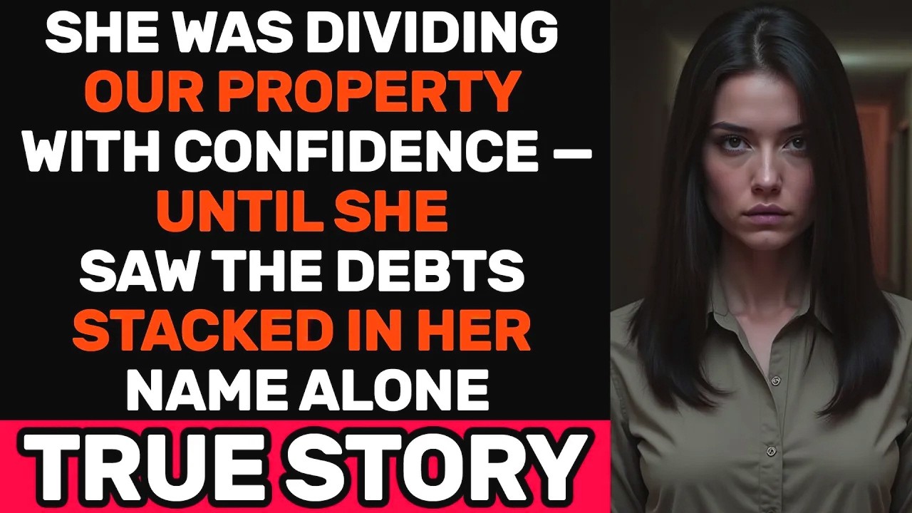 My Wife Was Splitting The Assets — Until She Saw The List Of Debts In Her Name