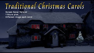 Traditional Christmas Carols (Screen saver version) new image each carol. by Mind Spirit & Soul 80,718 views 5 months ago 1 hour, 8 minutes