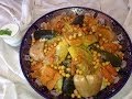 Couscous marroquí el auténtico . Autenticul couscous marocan. Recette couscous .