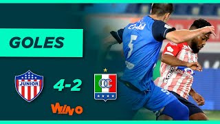 Junior vs. Once Caldas (4 -2) | Liga BetPlay 2021 - Fecha 6