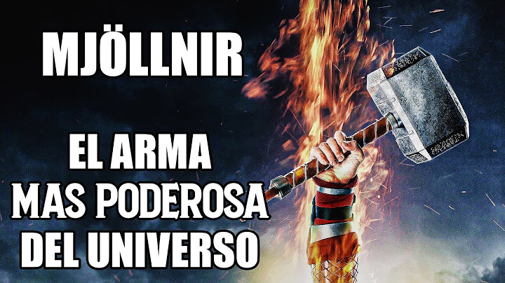 Mjöllnir, Thor's Hammer, The MOST POWERFUL Weapon in the cosmos