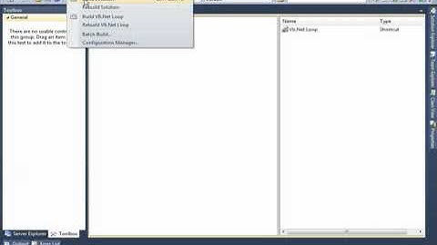 How to make exe in VB.net