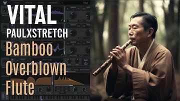 How To: Wooden/Overblown Flute/Shakuhachi in Vital & PaulXStretch - Synthesis Sound Design Tutorial