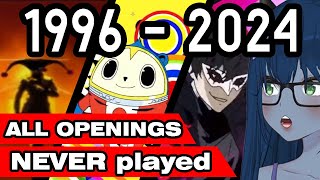 All Persona Openings Reaction | Never Played and Making Predictions