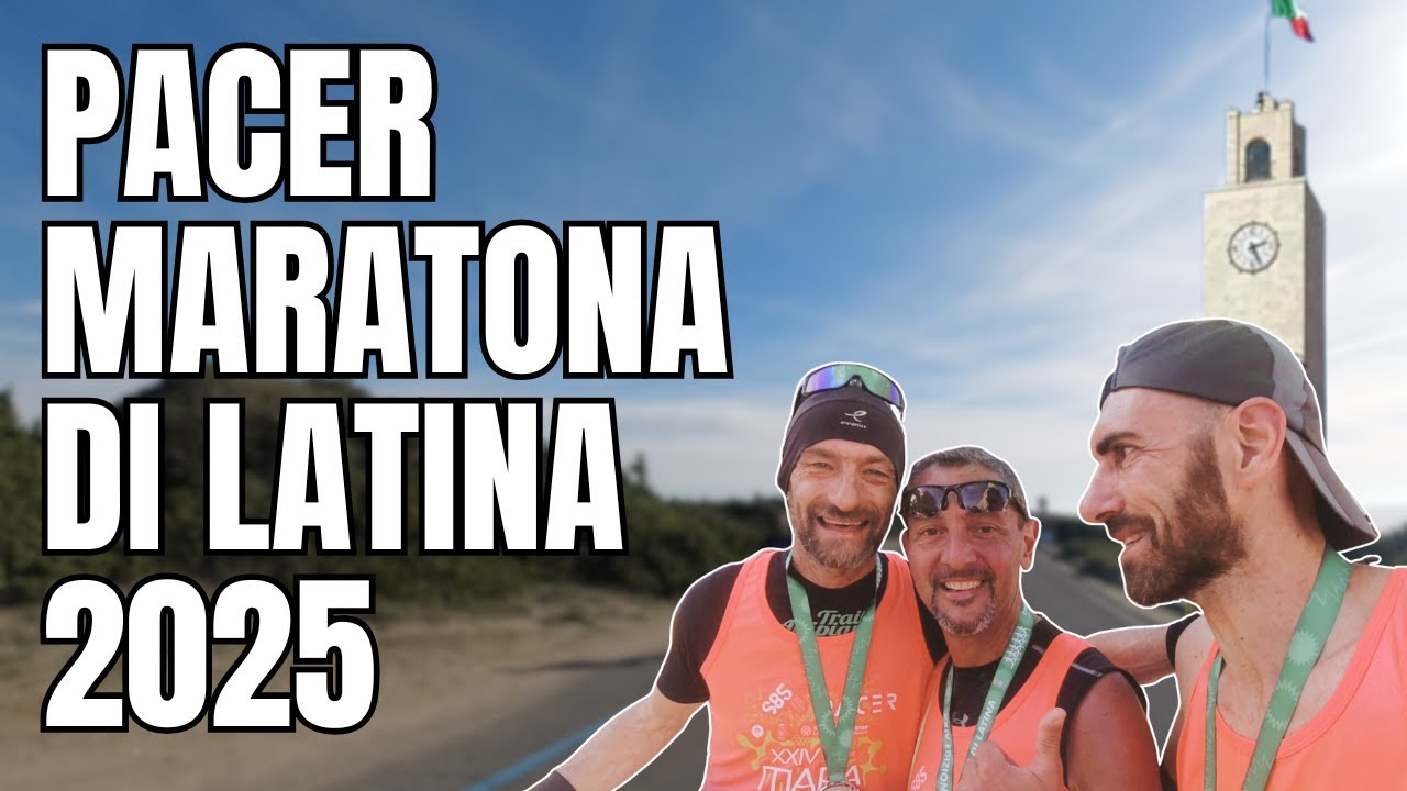 Pacer alla Maratona di Latina 2025