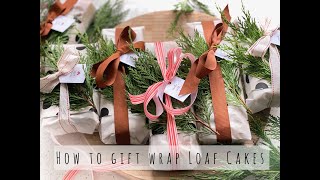 How to Wrap Bread As A Gift - Quick Bread Present Wrapping Guide