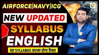 Airforce, Navy, ICG English Updated Syllabus 2024 | Airforce Official syllabus 2025 | Airforce 2025