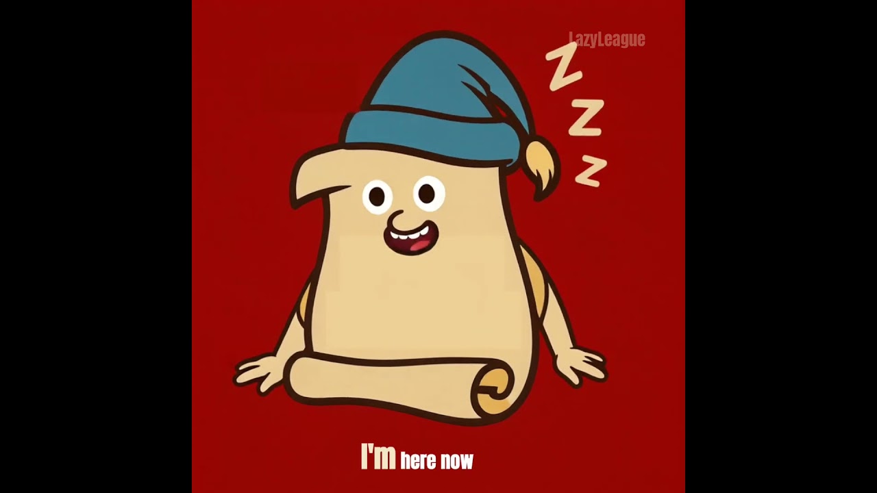 Infinite Rest.  #animatedreels #funny #lazywisdom