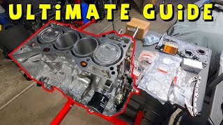 ULTIMATE KSERIES REBUILD GUIDE ! ! ( JUNKYARD K24A2 Bottom End )