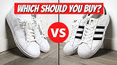 BEST WHITE TRAINERS/SNEAKERS 2018 (Adidas Stan Smith vs. Nike Air Force 1 vs.  Adidas Superstar) - YouTube