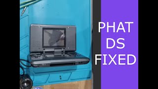 Phat original DS repair wouldn't boot  - Screens replaced, connectors replaced - FIXED