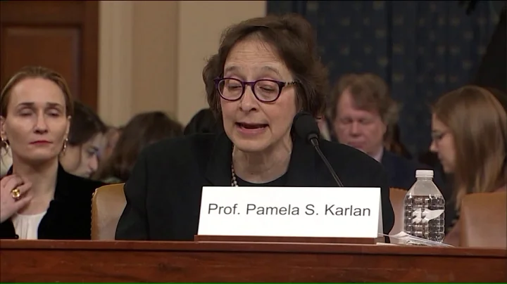 Trio of legal experts make forceful case for impeaching Trump at contentious hearing