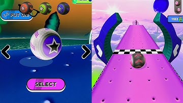 🌍🔴Going Balls Vs Reversed Video Gameplay SpeedRun New Update (Part 128)