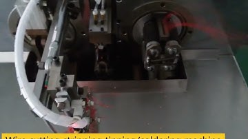 Awg14-32 Wire Stripping Twisting and Soldering Machine with China best supplier