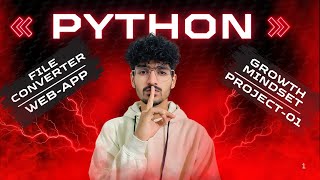 Build a File Converter Using Python, UV | Growth Mindset Challenge