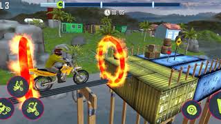 Bike Stunt Tricks Master-Bike stunt race 3d Bike Racing Games-free game Level 1-5 Thailand screenshot 2