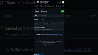 How do I see all closed pull requests? #github