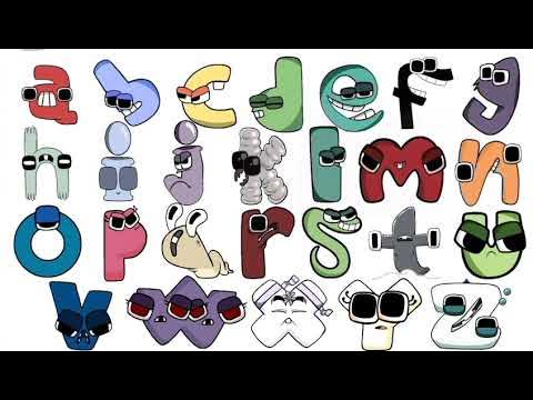 Complete LOWERCASE Alphabet Lore Compiled! 