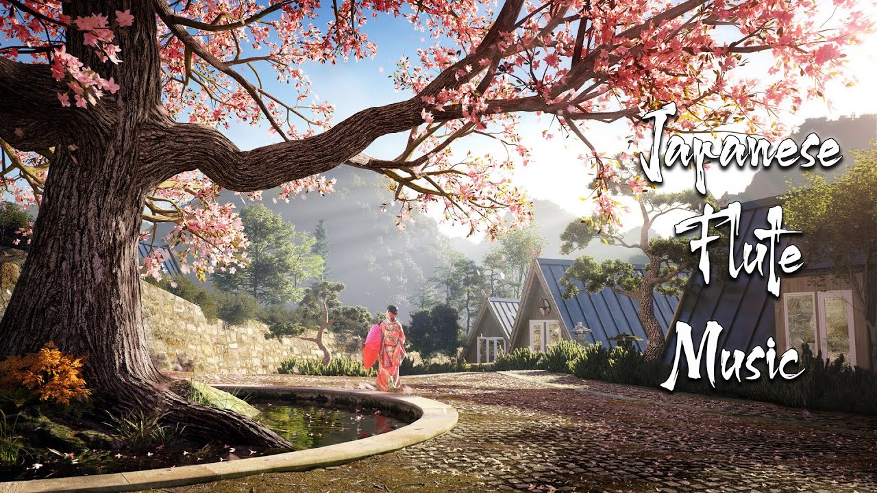 Zen Garden with Japanese Music Japanese Flute Music For Soothing