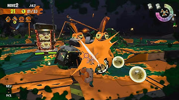 Failed Hazard Level Max on Ruins of Ark Polaris (Salmon Run)