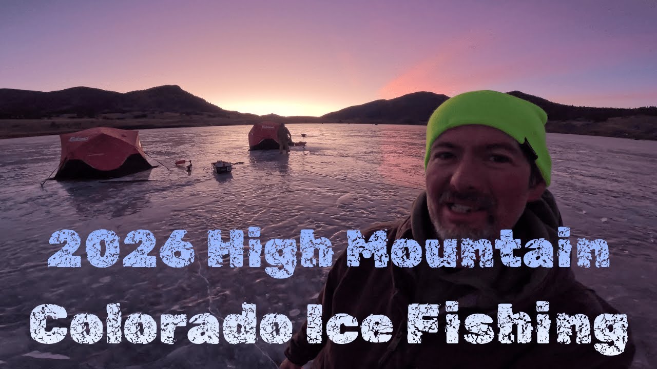 НОВОГОДНЯЯ ПОДЛЕДНАЯ РЫБАЛКА В ГОРАХ 2026! Мы наконец-то нашли лед! 