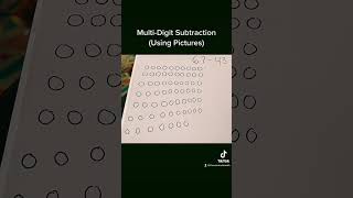 Multi-Digit Subtraction (Using Pictures)