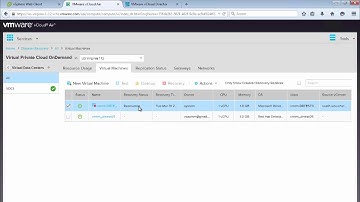 vCloud Air Disaster Recovery Tutorial 6: Failing Back to vSphere On-Premises