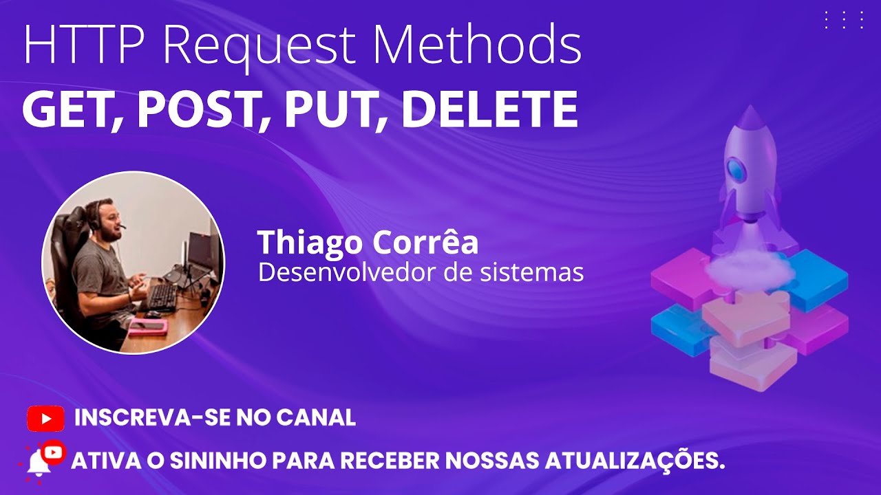 HTTP Requisições GET, Post, Put e Delete - YouTube