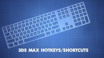 3ds max Shortcuts/Hotkeys (Improve your efficiency)