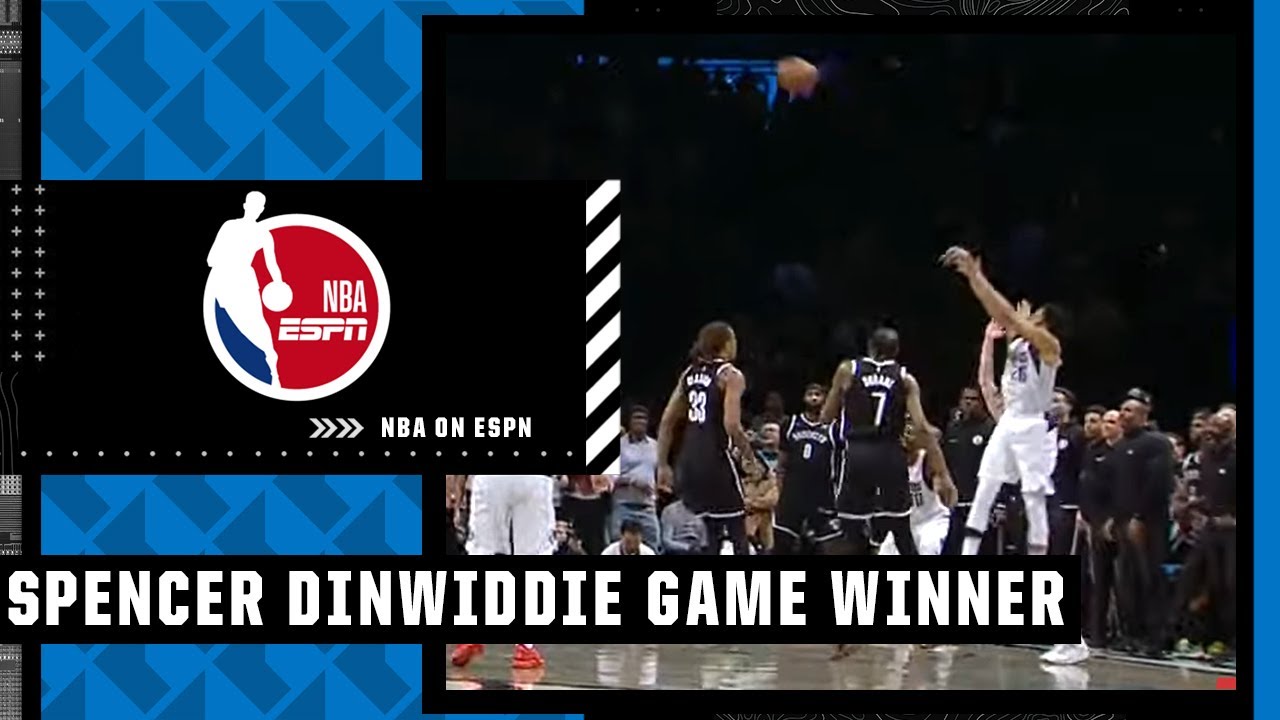 Spencer Dinwiddie says GOODNIGHT! 😱 Drills GAME WINNER at the BUZZER!