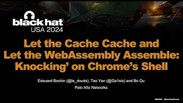 Let the Cache Cache and Let the WebAssembly Assemble: Knockin