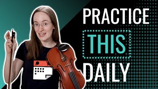 Practice THIS Every Single Day  Beginner Violin Lesson