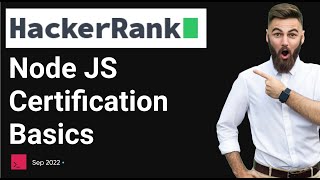 Hacker Rank Node JS Certification Basics   Recipe  problem #01