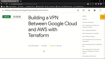 Building a VPN Between Google Cloud and AWS with Terraform [ GSP854 ] Lab Solution