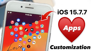 iOS 15.7.7 New Custom Homescreen Features on iPhone 6s, 7, 7+ || Enable Now