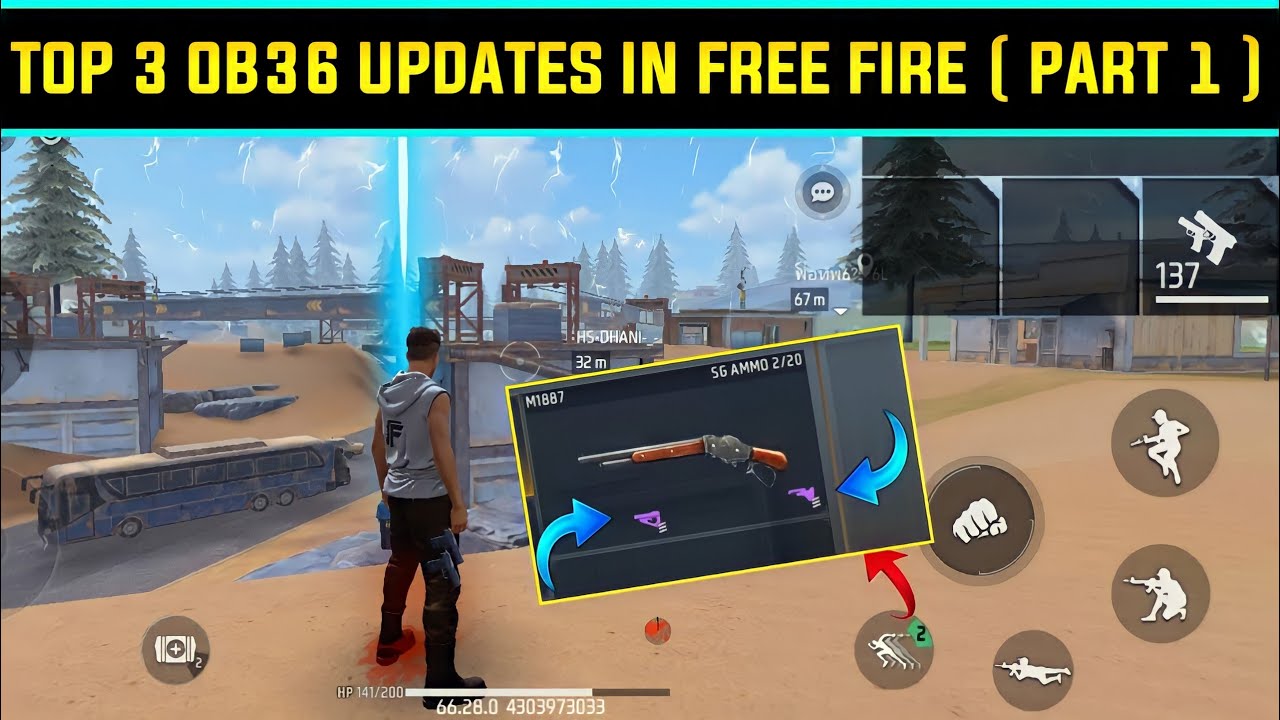 Top-3 Ob36 Update Changes In Free Fire | free fire tamil | cmd gaming