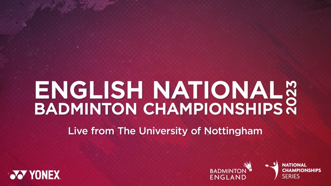 English National Badminton Championships 2023 Court 1