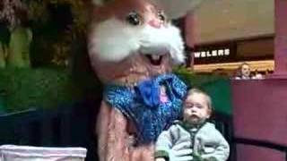 Jenny and August Visit the Easter Bunny