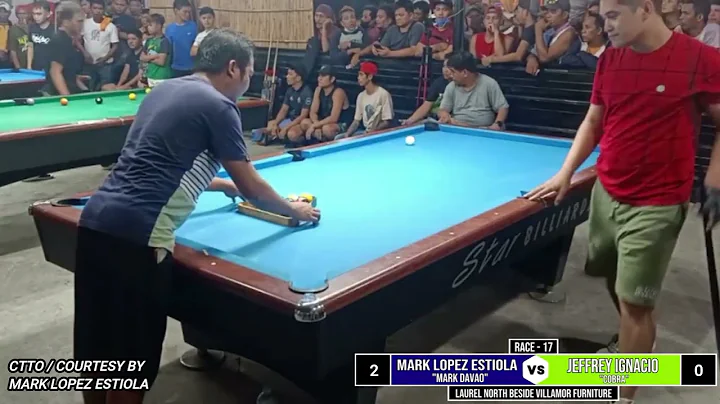 Jeffrey Ignacio VS Mark Davao (Race 17) Gensan